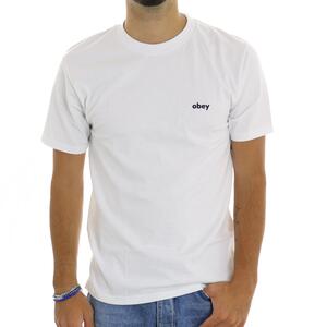 T-SHIRT LOWER CASE BIANCO